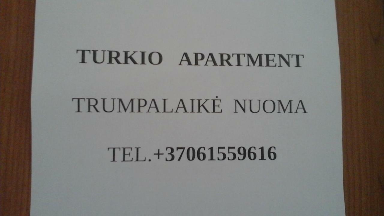 Turkio Apartment Elija Šventoji Eksteriør bilde